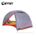 1.95kg Gray&Orange mountaineering trekking double tent